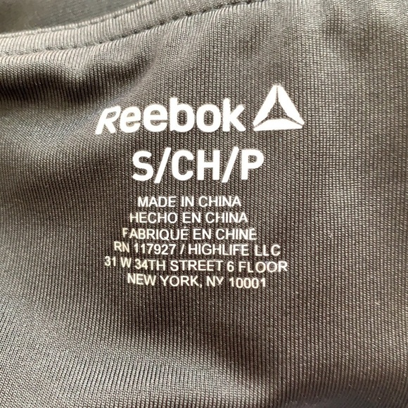 Reebok active capris black white size small - Picture 5 of 8